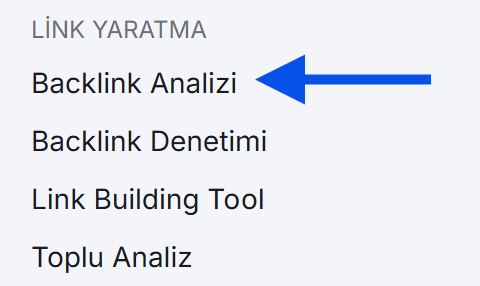 Backlink Sorgulama ve ya Backlink Analizi
