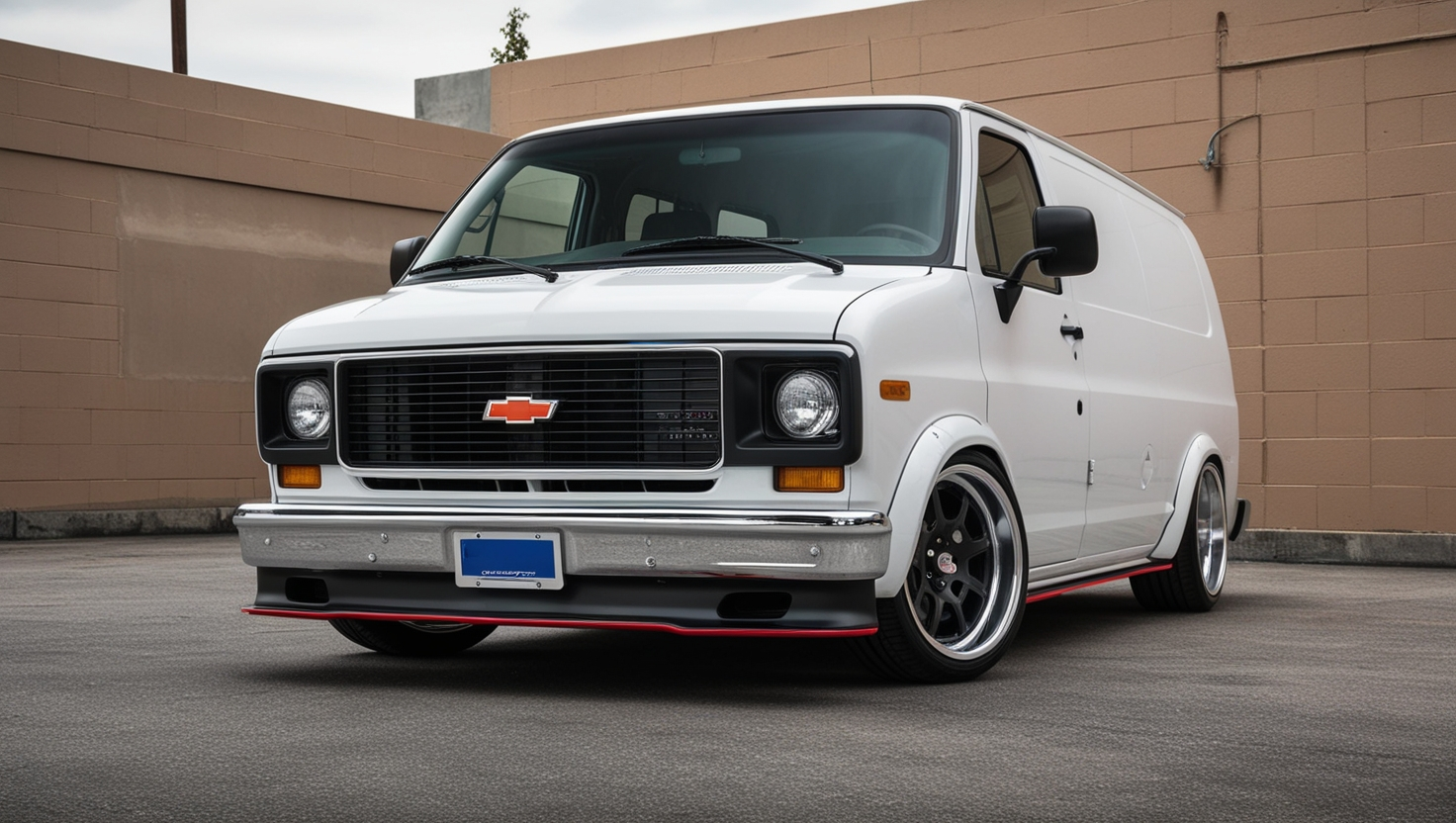 1984 Chevrolet Van G10 Split Lip Air Dam Kit