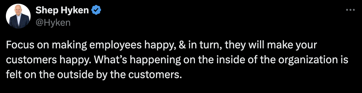 Empower your employees to create a customer-oriented company