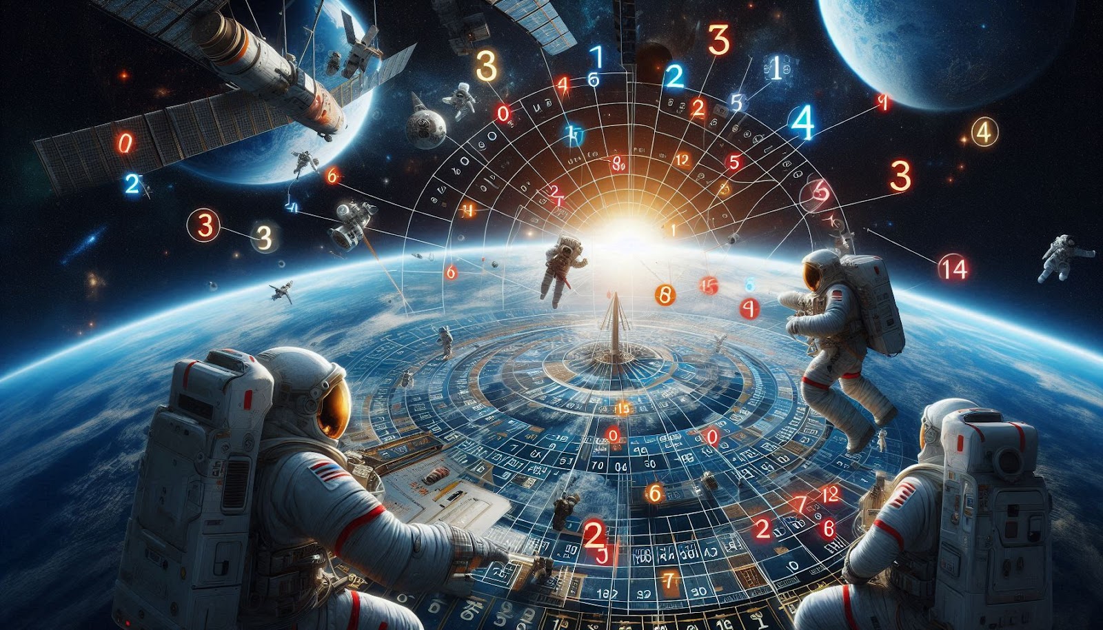 Balancing numerology and scientific methods in space exploration