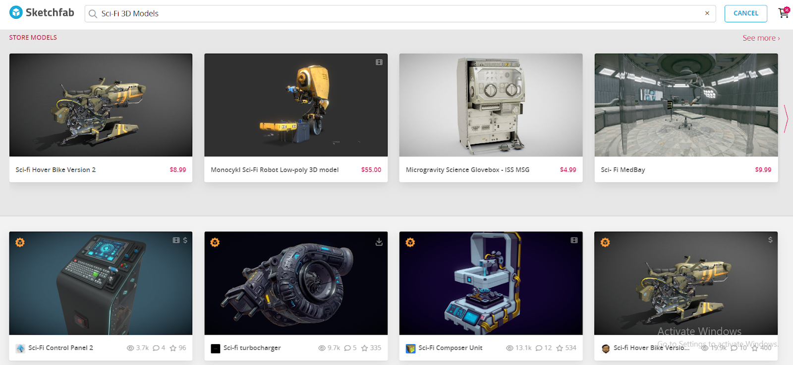 sketchfab 3d models