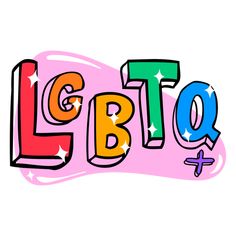 This contain an image of  LGBTQ logo 