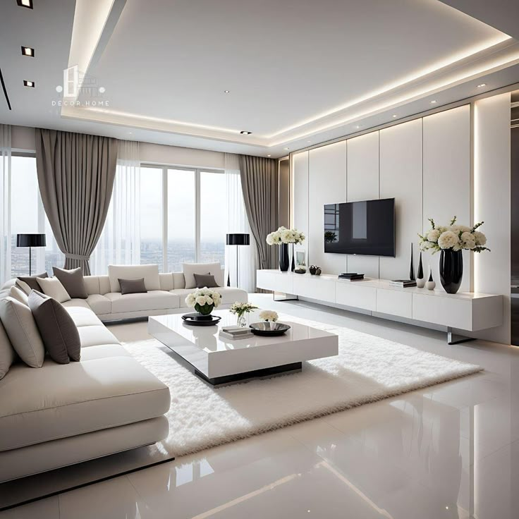 Modern and minimal interior design 