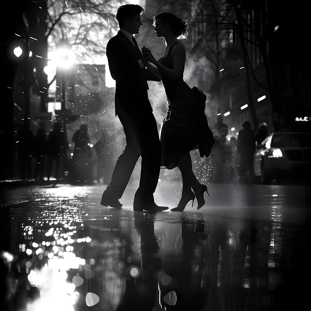 A person and person dancing on a wet street

AI-generated content may be incorrect.
