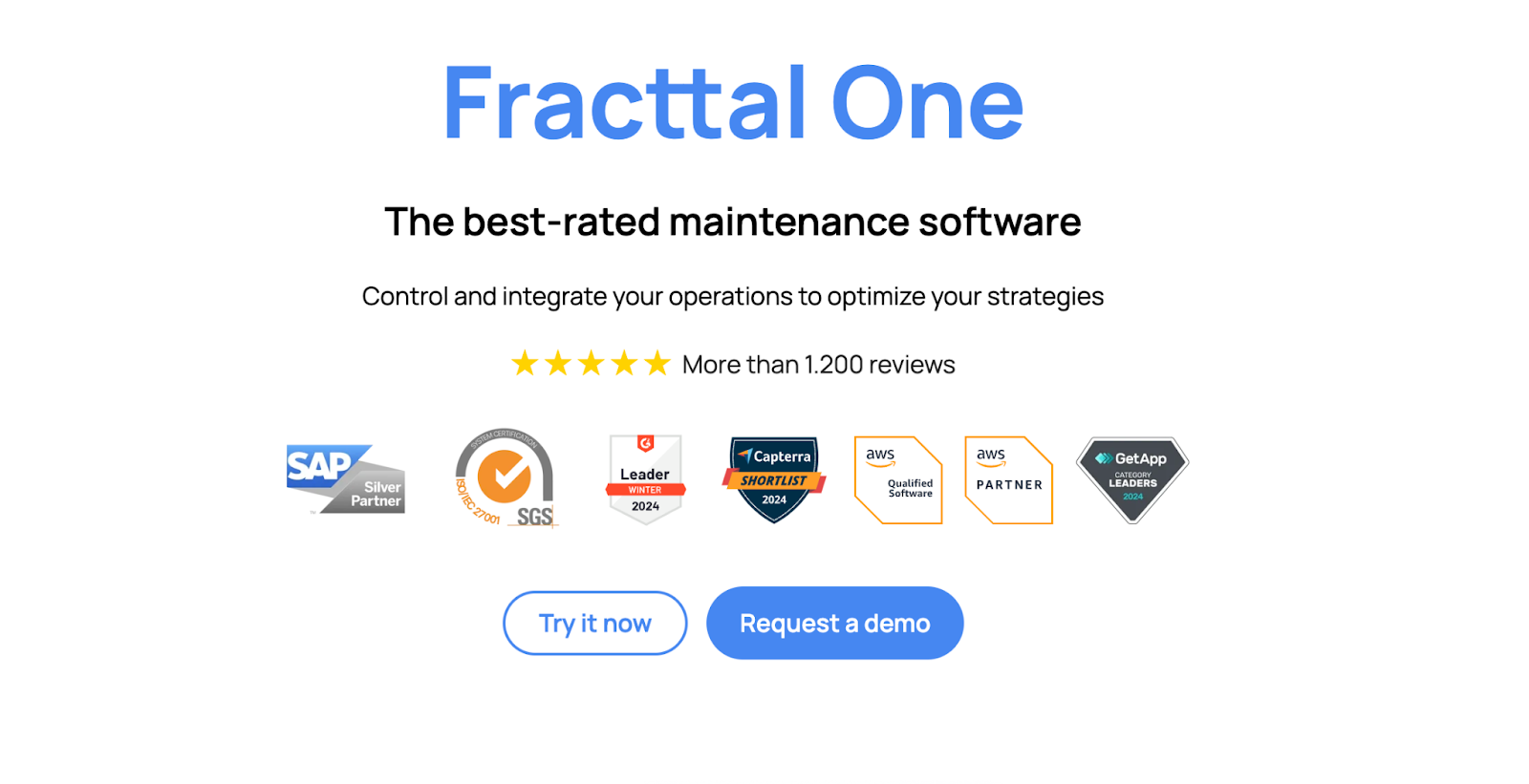 Fracttal One Maintenance software powered by artificial intelligence 