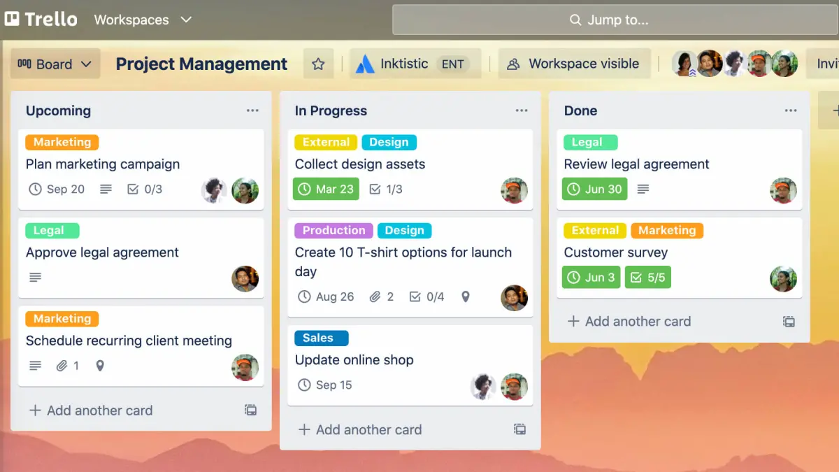 Trello - marketing tool for small businesses