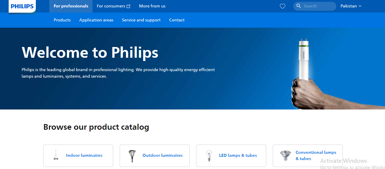 Philips Homepage