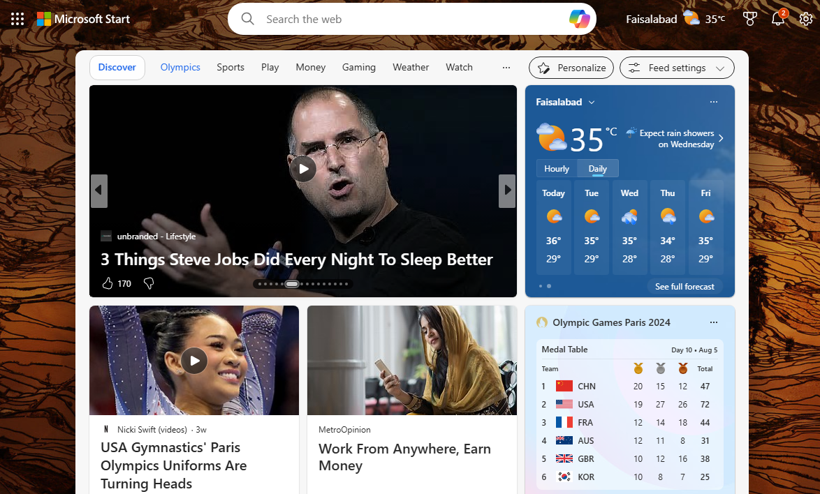 Access Microsoft Edge