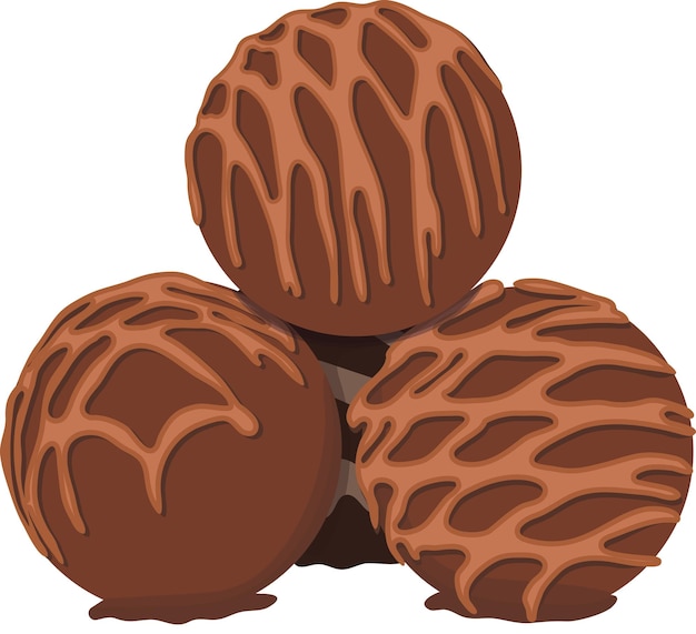 Gratis vectors en illustraties met Chocolade Truffels Downloaden