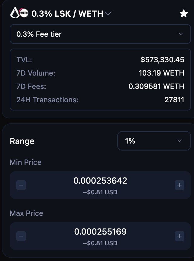 Select Lisk/Weth Print Screen