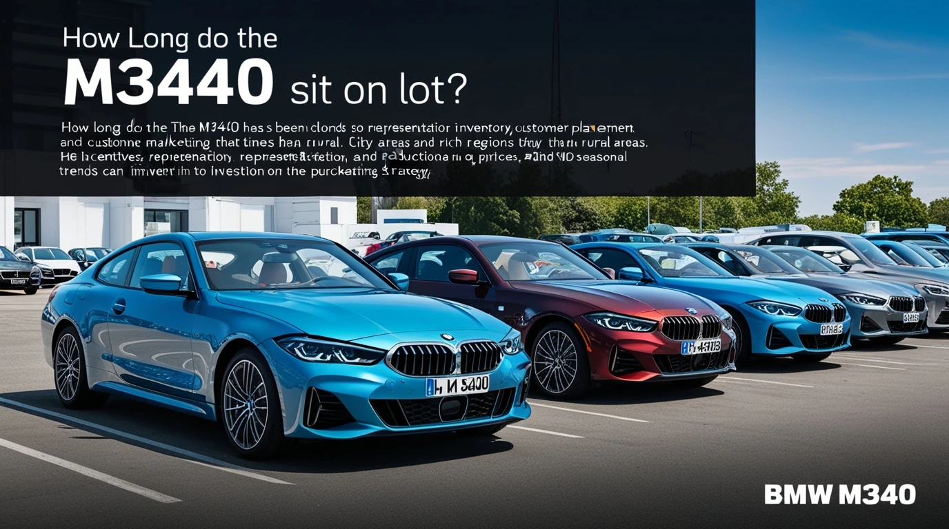 How Long Do M340s Sit on Lot