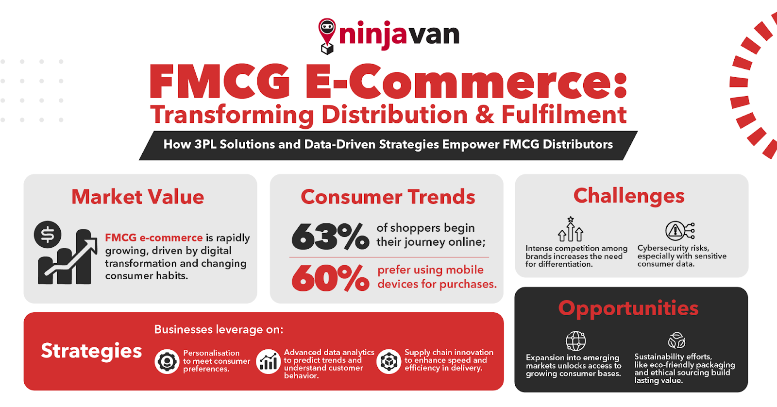 fmcg ecommerce how 3pl solutions and data driven strategies empower fmcg distributors transforming distribution and fulfilment