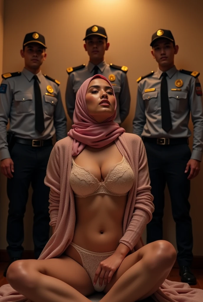 Suasana rumahnya terasa berbeza sekarang, dipenuhi dengan tenaga sensual yang membuatkan nafsu syahwatnya memuncak, putingnya semakin mengeras