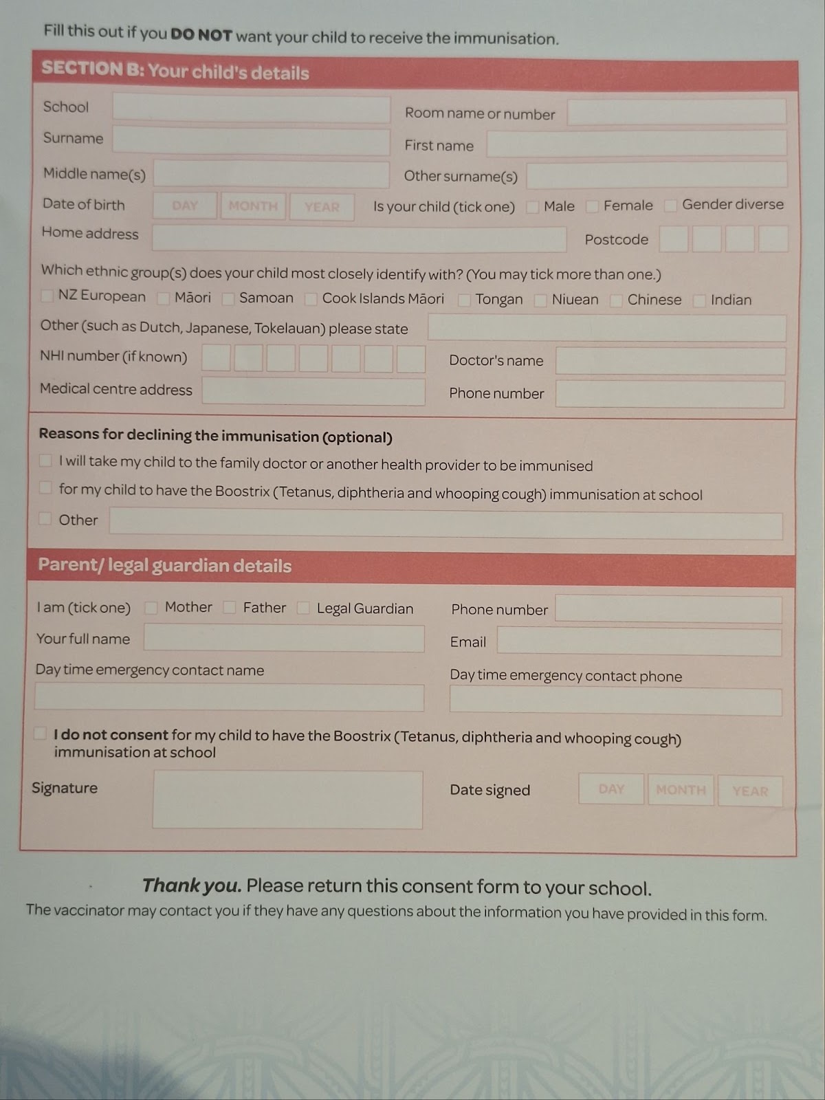 Nudge by design: How school vaccine forms steer parental consent - Centrist