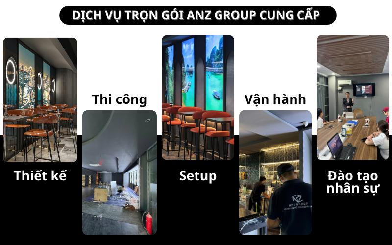 Checklist mở quán cafe cần những gì