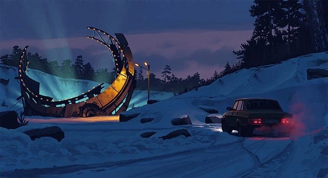 Simon Stålenhag analysis