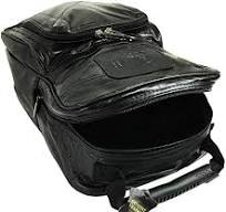 leather golf shoe bag