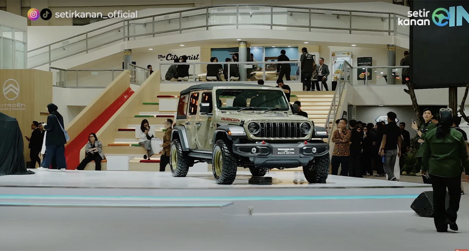 Jeep Wrangler Rubicon di GIIAS 2025