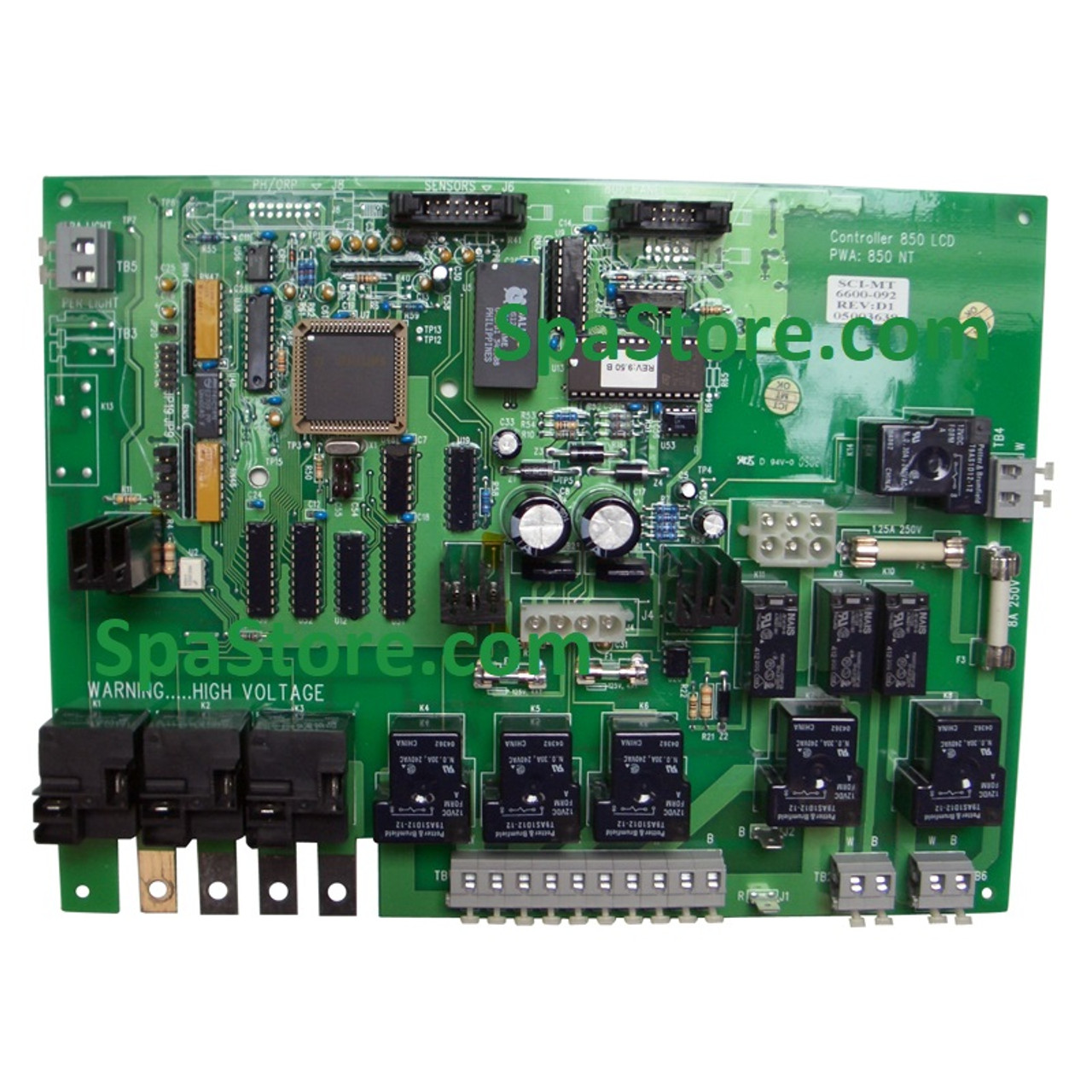 Jacuzzi j-365 controller 850 lcd factory reset p/n6600-092 rev. d