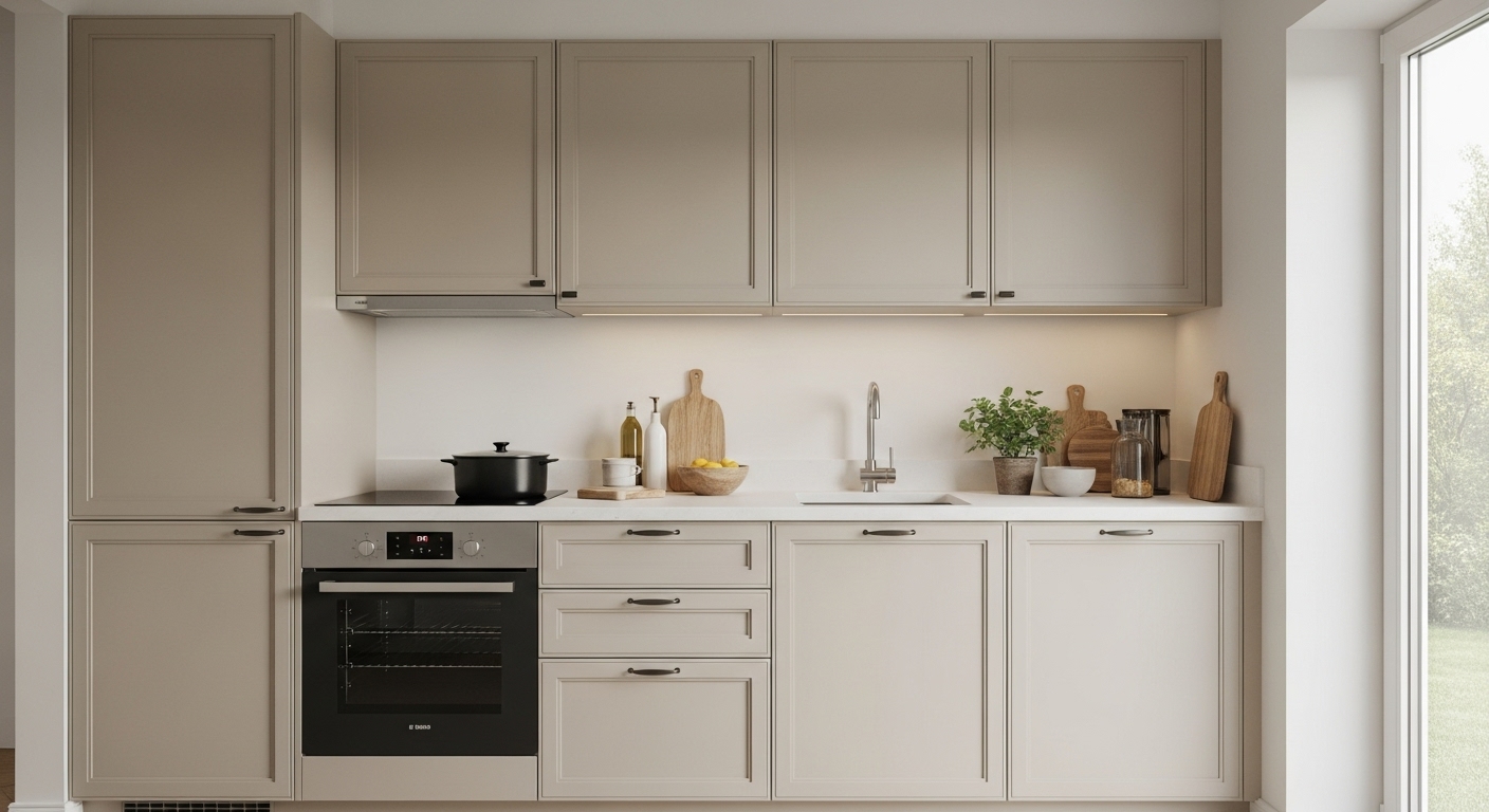Minimalist kitchens with fewer things