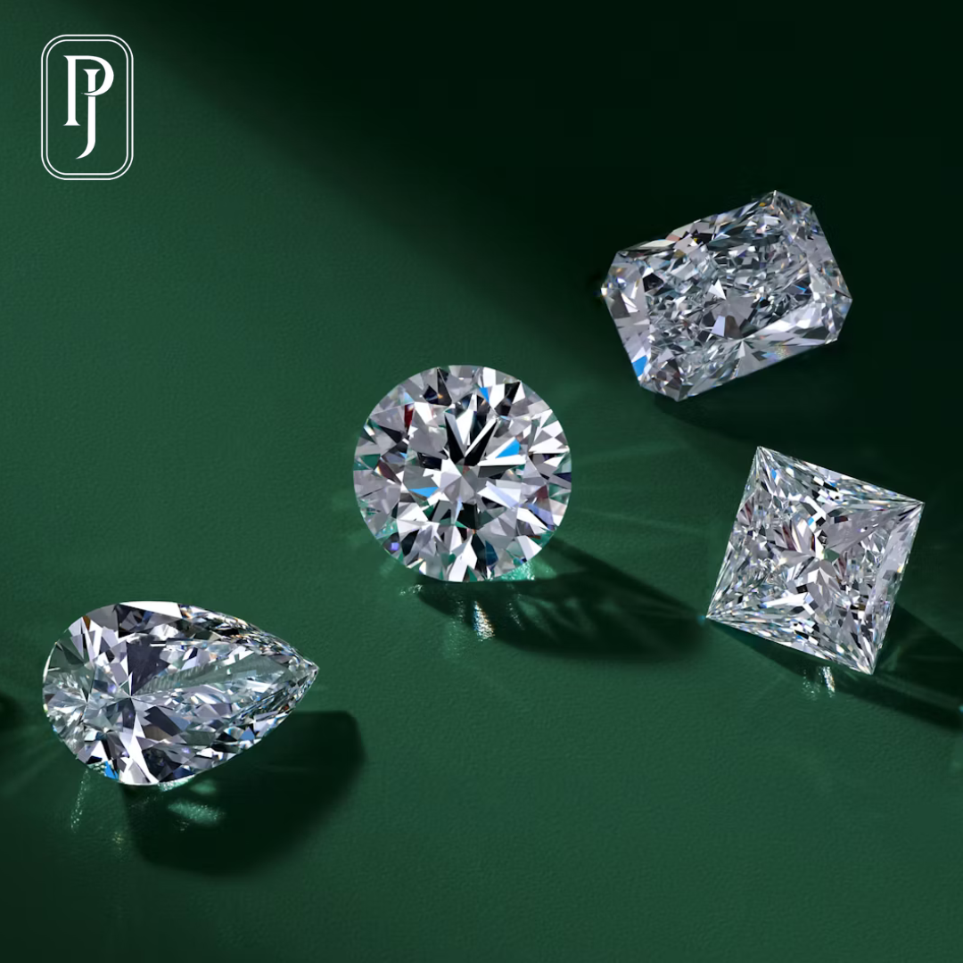 Lab diamonds have a brilliance making a jewelry special for a brides.