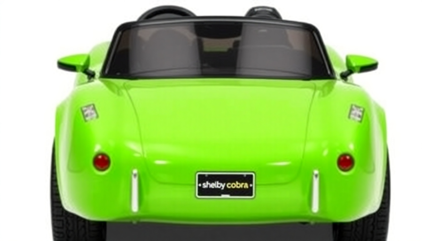 Shelby Cobra Electric Ride in Kids Sports Car