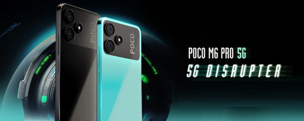 ดีไซน์และการออกแบบ Poco M6 Plus