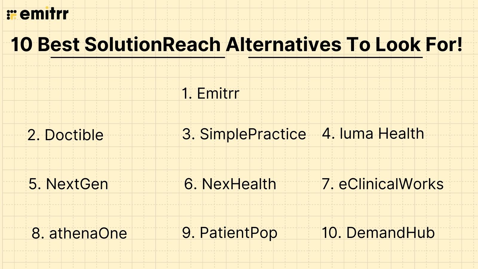 best solutionreach alternatives