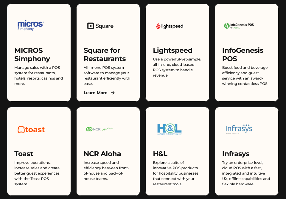 SevenRooms dashboard