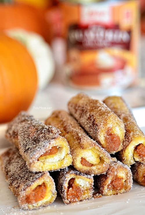 pumpkin french toast rolls