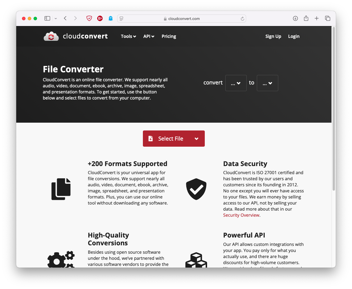 cloudconvert video to gif converter