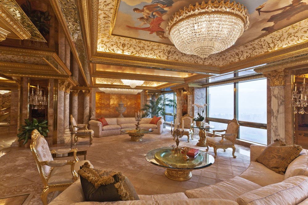 Donald Trump's gold apartment | House & Garden