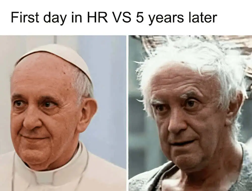 HR-Meme: Wie sich die Personalarbeit in 5 Jahren verändert hat