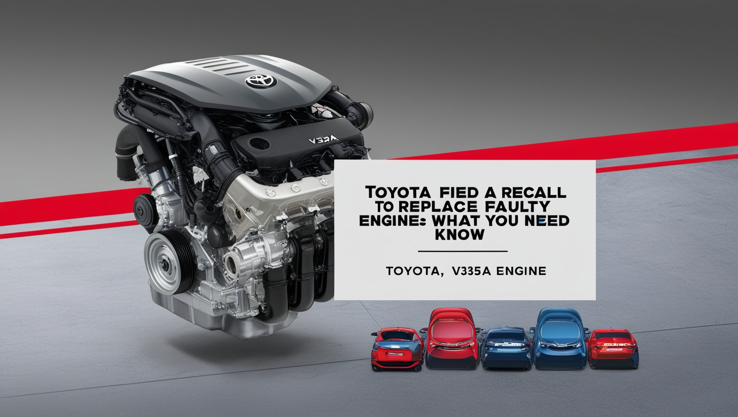 Toyota Has Filed a Recall to Replace Faulty V35A Engines