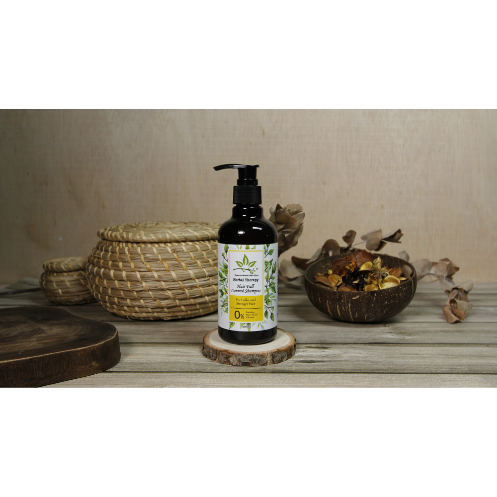 Natural Herbal Hair Care - Herbal Therapy Hair Fall Control Shampoo