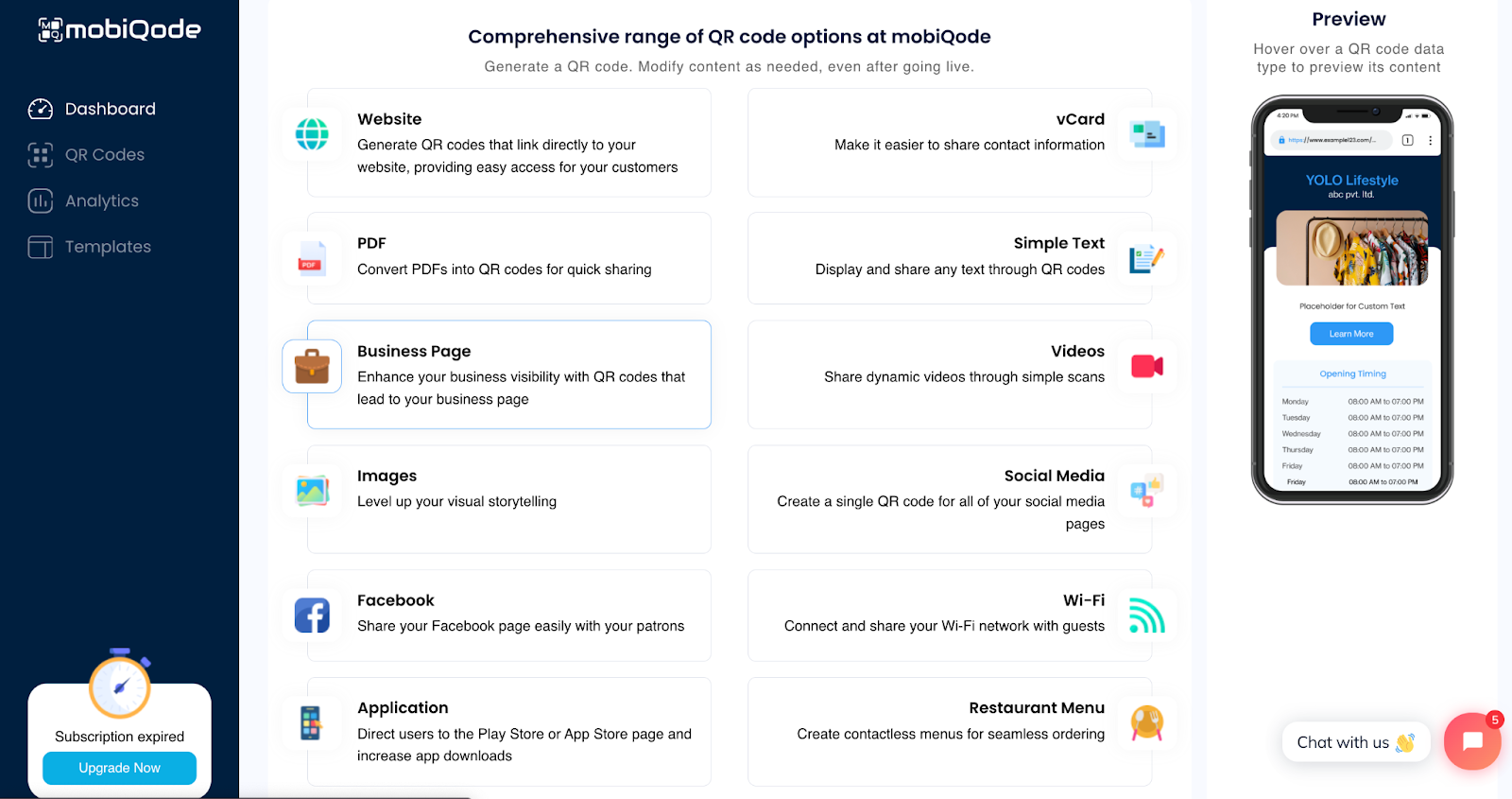 mobiQode step on how to create spotify QR codes