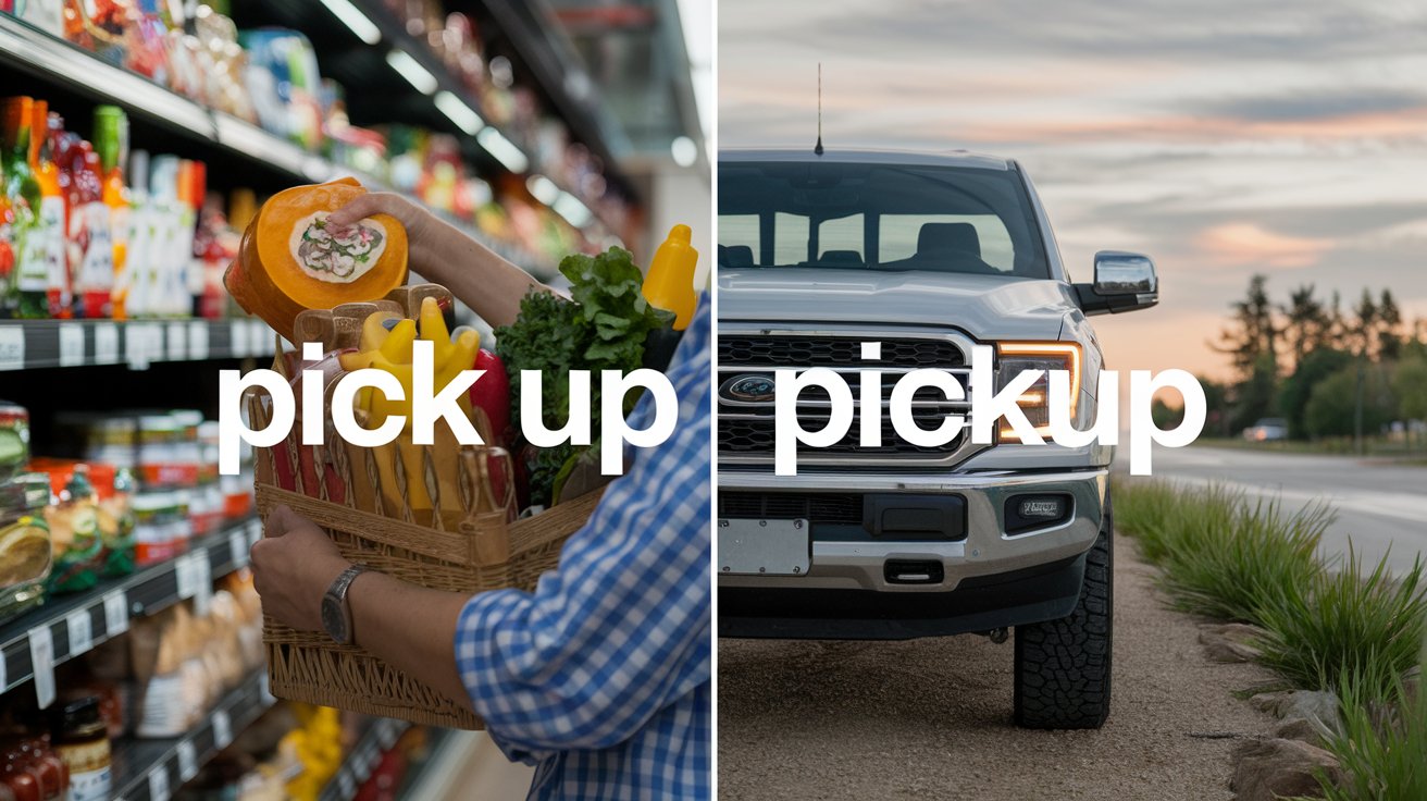 The Difference Between Pick Up and Pickup