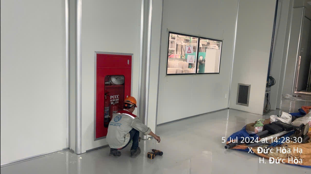 thi công trọn gói phòng sạch mỹ phẩm