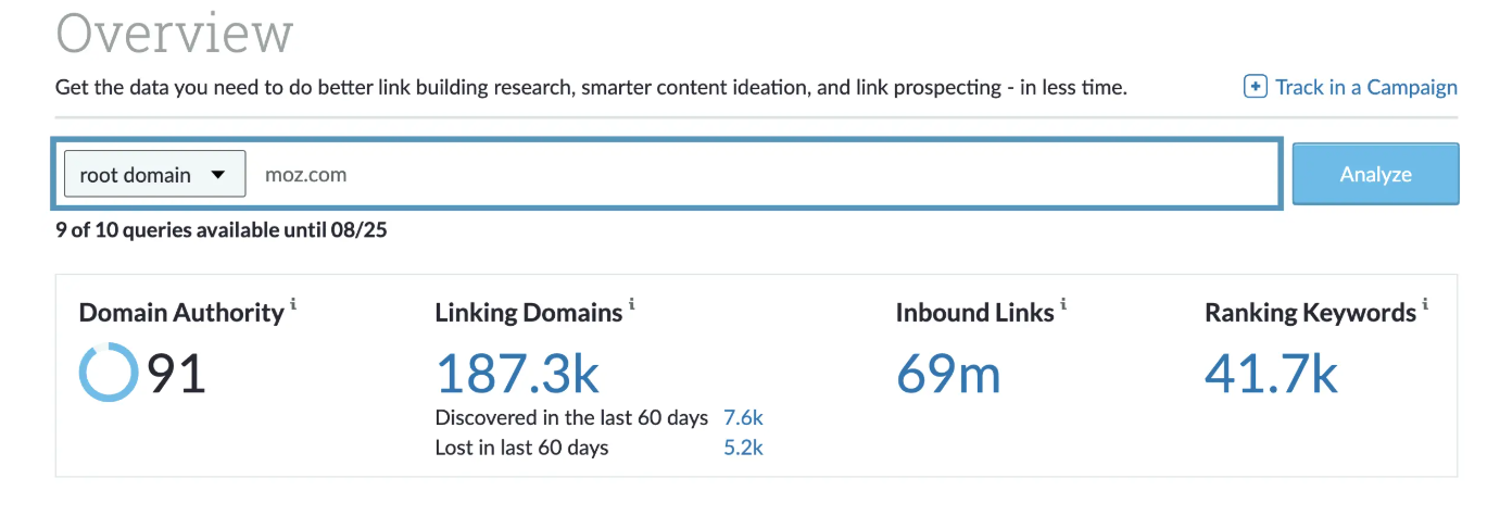 Domain Authority