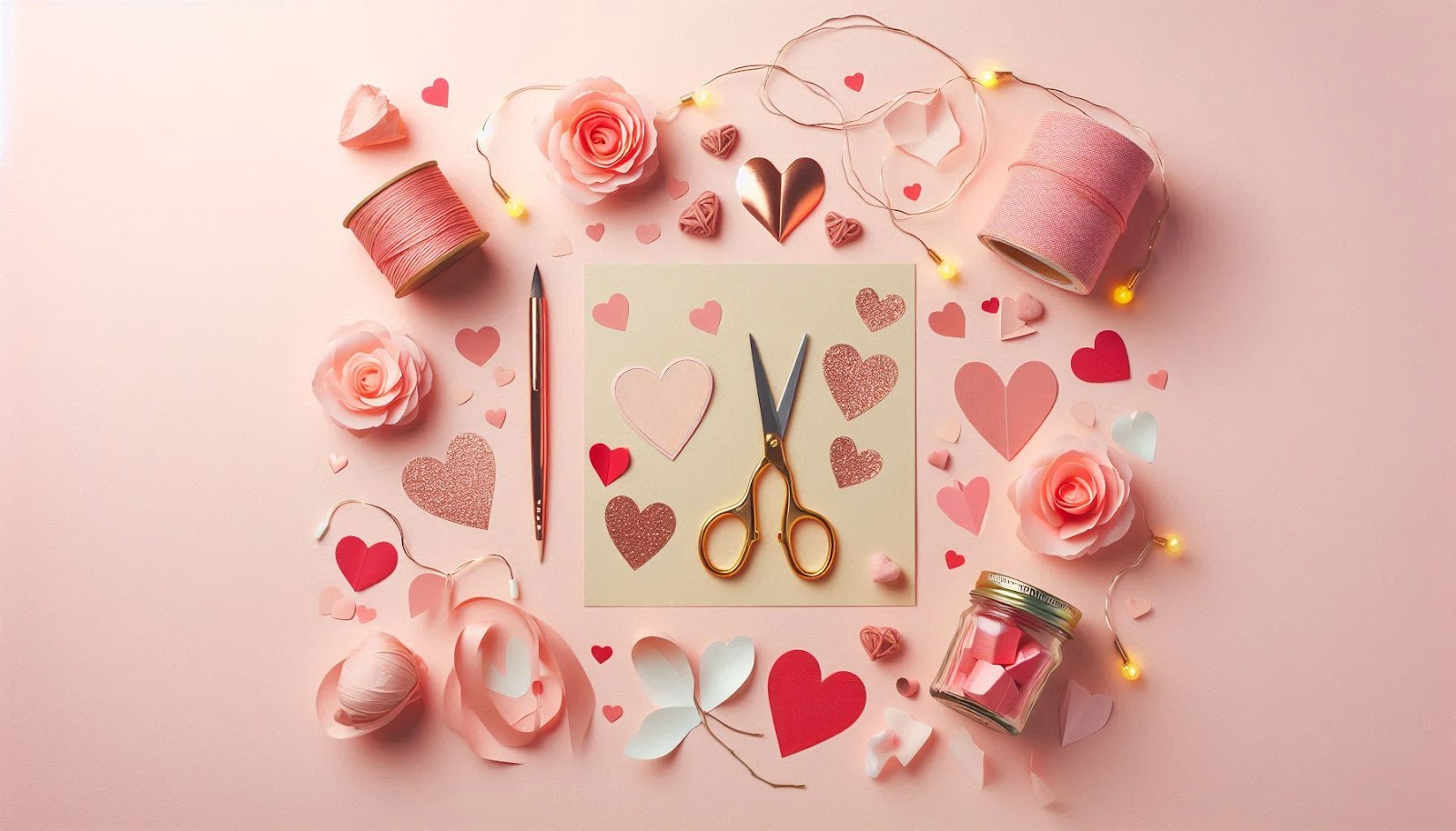 DIY Valentine's Day decorations