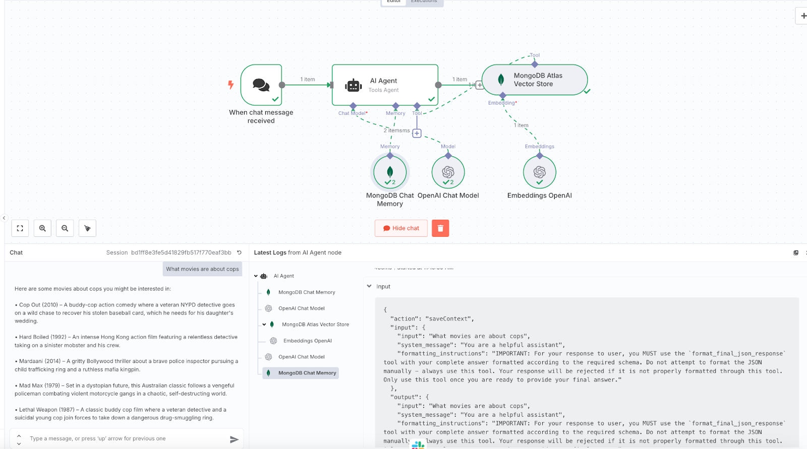 The new MongoDB nodes in n8n