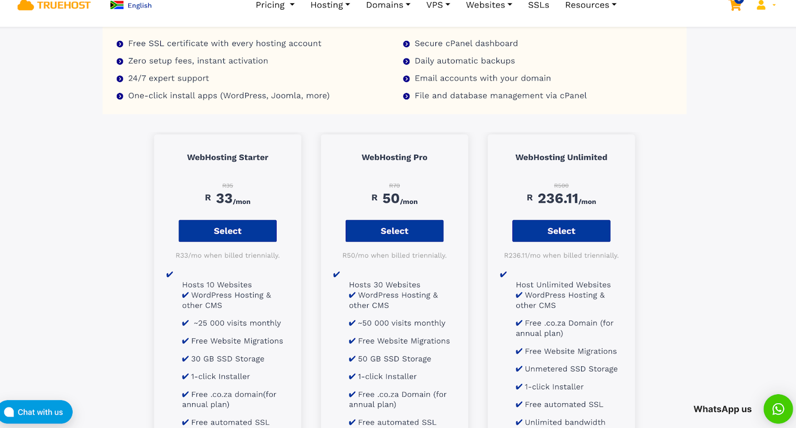 what is cpanel hosting