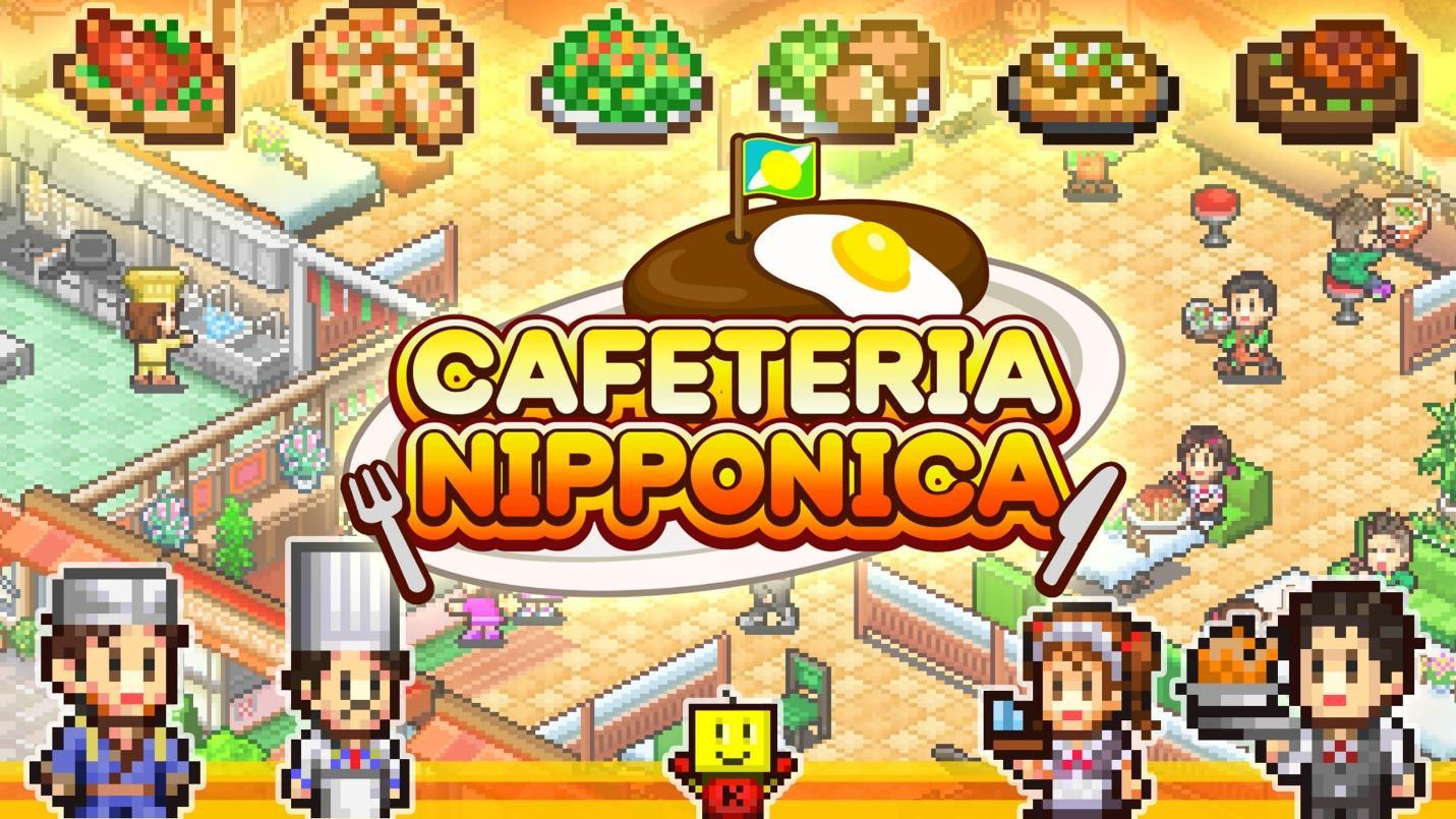 The Official Picture of Cafeteria Nipponica with its characters, One of best cooking games for steam