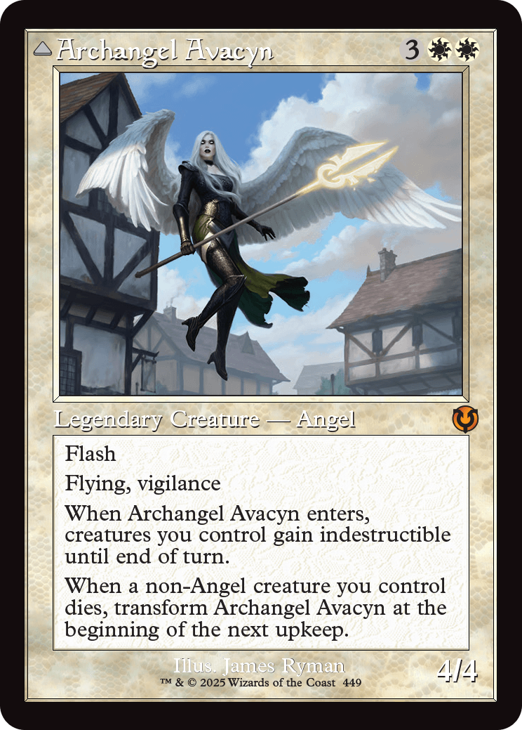 Archangel Avacyn (Retro Frame) - Innistrad: Remastered