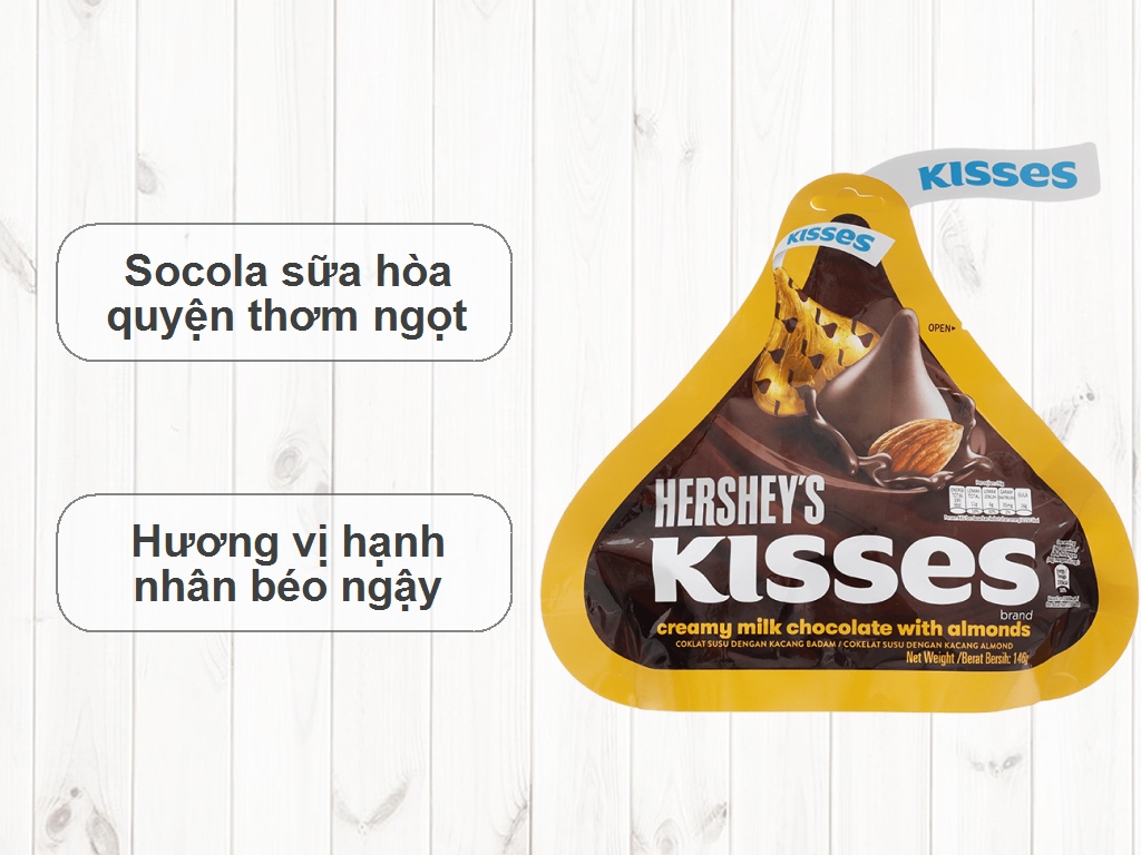 Socola Hershey's Kisses kem sữa