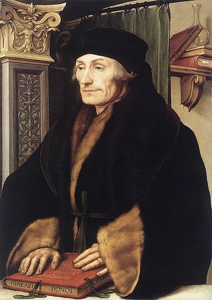 Erasmo de Rotterdam.