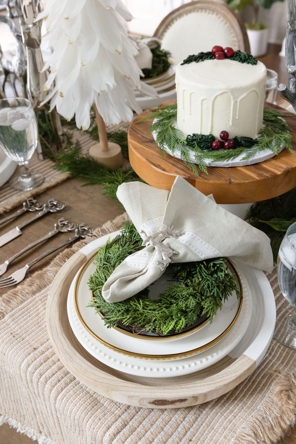 christmas tabletop decor