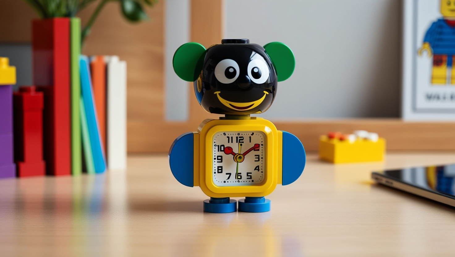  Bobble Head LEGO Alarm Clock