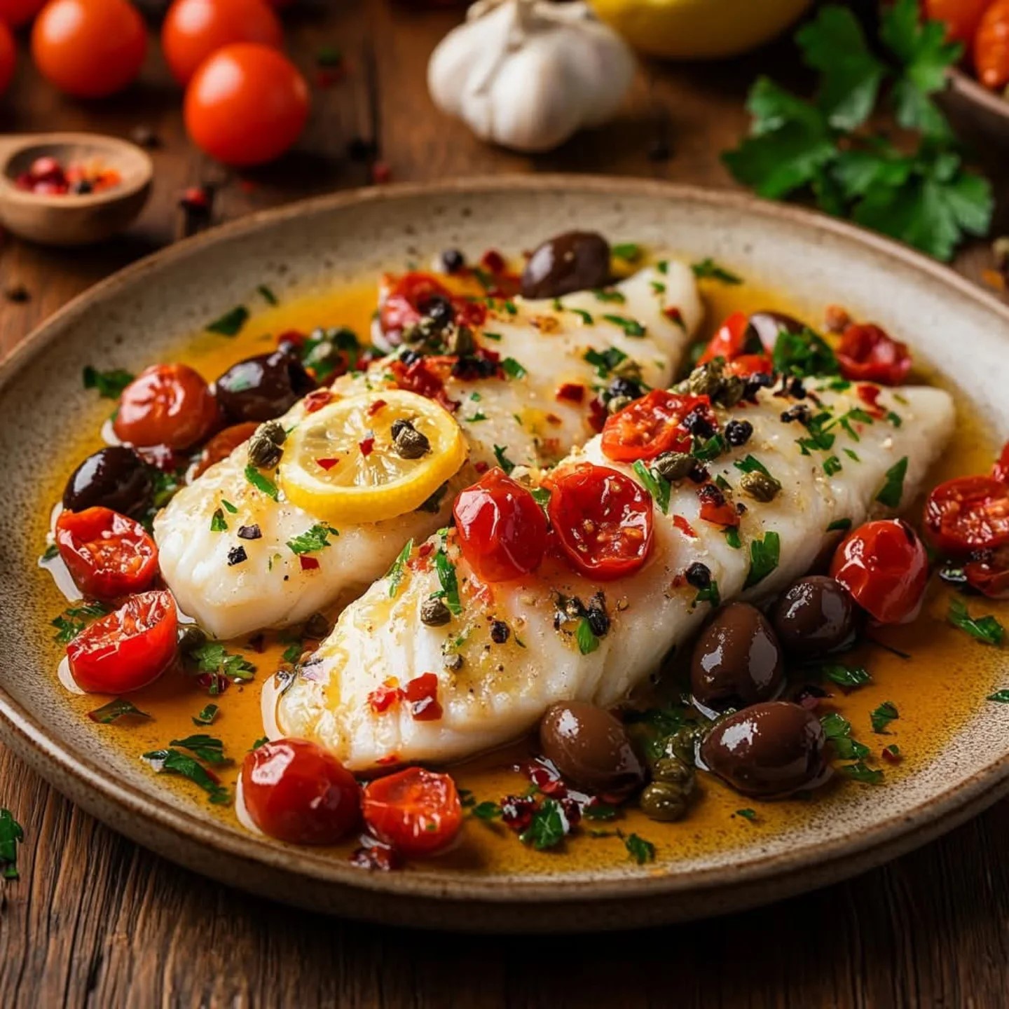 Mediterranean baked Fish