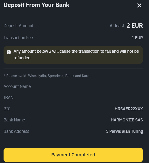 Binance Withdrawal